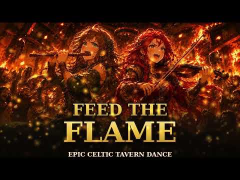 Feed the Flame ⚔️ Epic Celtic Tavern Dance Song | Fantasy Bardcore