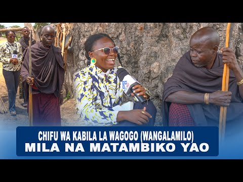 CHIFU KABILA LA WAGOGO WANGALAMILO MILA NA MATAMBIKO YAO 