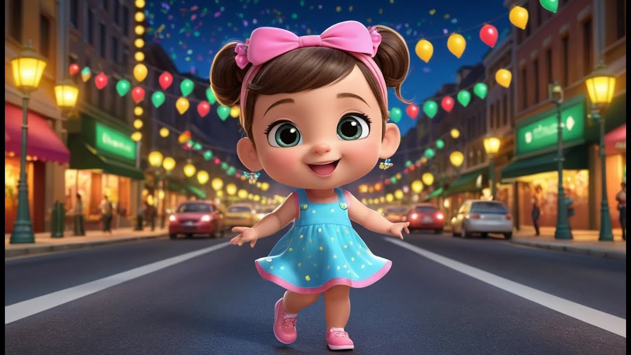 New Year Traffic Light Dance | Nursery Rhyme Song for Kids | Baby Learning Songs