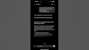 Summarise Any YouTube Video in Seconds (AI Hack) #aiautomation  #productivityhacks #aitools