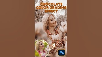 Photoshop: Chocolate Color grade #easy #tutorial #photoshoptutorial #graphicdesign #edit #like