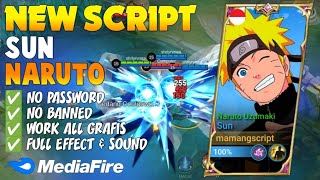 Optimized Script Skin Sun Naruto Uzumaki - No Pword Full Effect & Sound New Patch