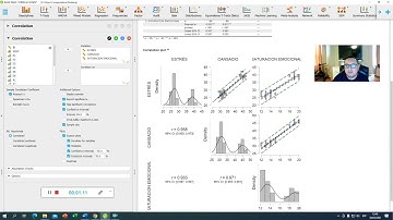 Correlaciones en JASP