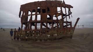 Peter Iredale Shipwreck,  Oregon