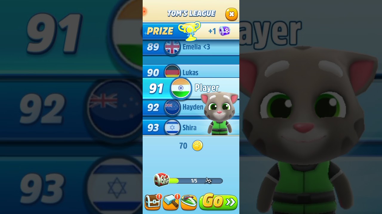 Talking Tom jetski part-7 gameplay on android // 
