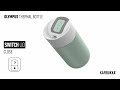 KAMBUKKA Olympus 300ml (10oz) Stainless Steel Double Wall Vacuum Insulated Tumbler with Switch lid