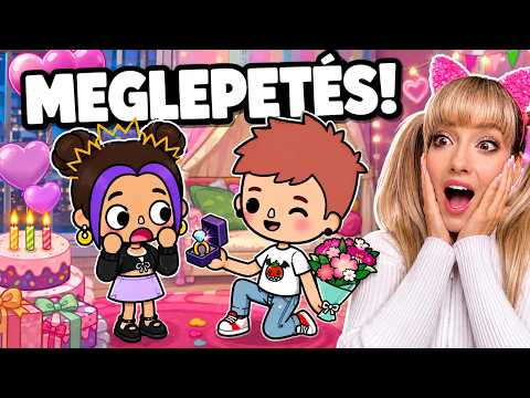 SZÜLETÉSNAP ÉS ELJEGYZÉS???😱💍 #tocaboca