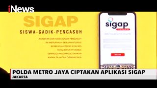 Cegah Penyebaran COVID-19 di SPN, Polda Metro Jaya Ciptakan Aplikasi Sigap - iNews Malam 11/08 screenshot 3