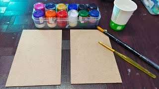 Easy beginners painting ideas/நீங்களும் ஈஸியா பெய்ண்டிங் பண்ணலாம்/craft tamil
