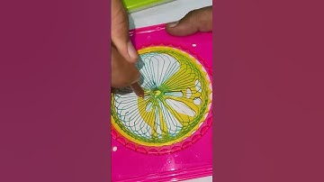 Simple Spirograph Design Geometric shapes #shorts #ytshorts #trending #art #viralvideo