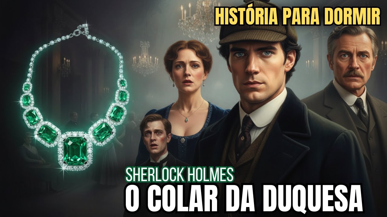 Esmeraldas Roubadas | História de Sherlock Holmes Que Acalma e Promove Sono Profundo