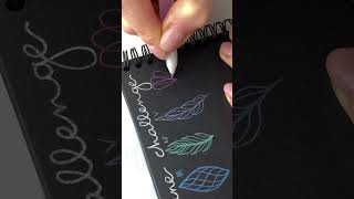#SingleLine_challenge, lesson 3: a vine and a flower #zentangleart #doodlingforbeginners