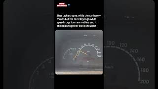 The tachometer and speedometer had a reunion nobody asked for