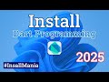 How to install Dart programming on windows 11 || Dart Install Tutorial || Install Mania