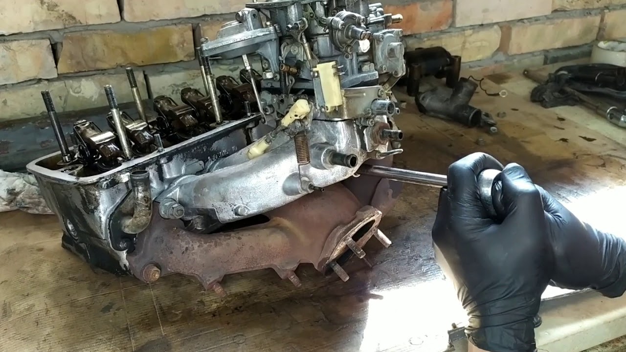 Ваз классика.Потек антифриз с пробки ГБЦ. - YouTube