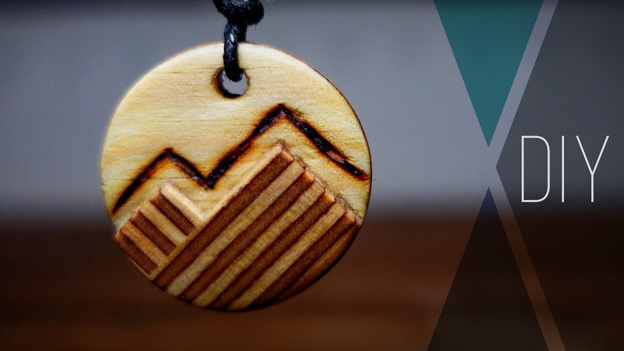 Ketten-Anhänger aus Multiplex basteln | DIY