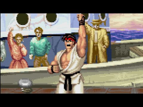 Street Fighter 30th Anniversary Collection Gameplay (All 12 Games)