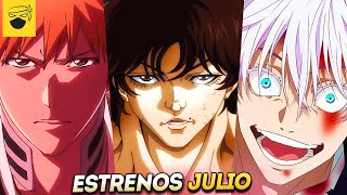 ESTRENOS ANIME JULIO 2023: NETFLIX, Crunchyroll, Animeflv xd y más...