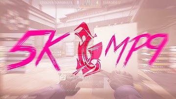 CS:GO 5K with MP9 on Cache |Competitive|
