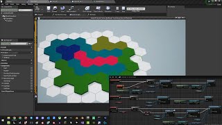 Unreal Hex Grid Tutorial [Color Changer]