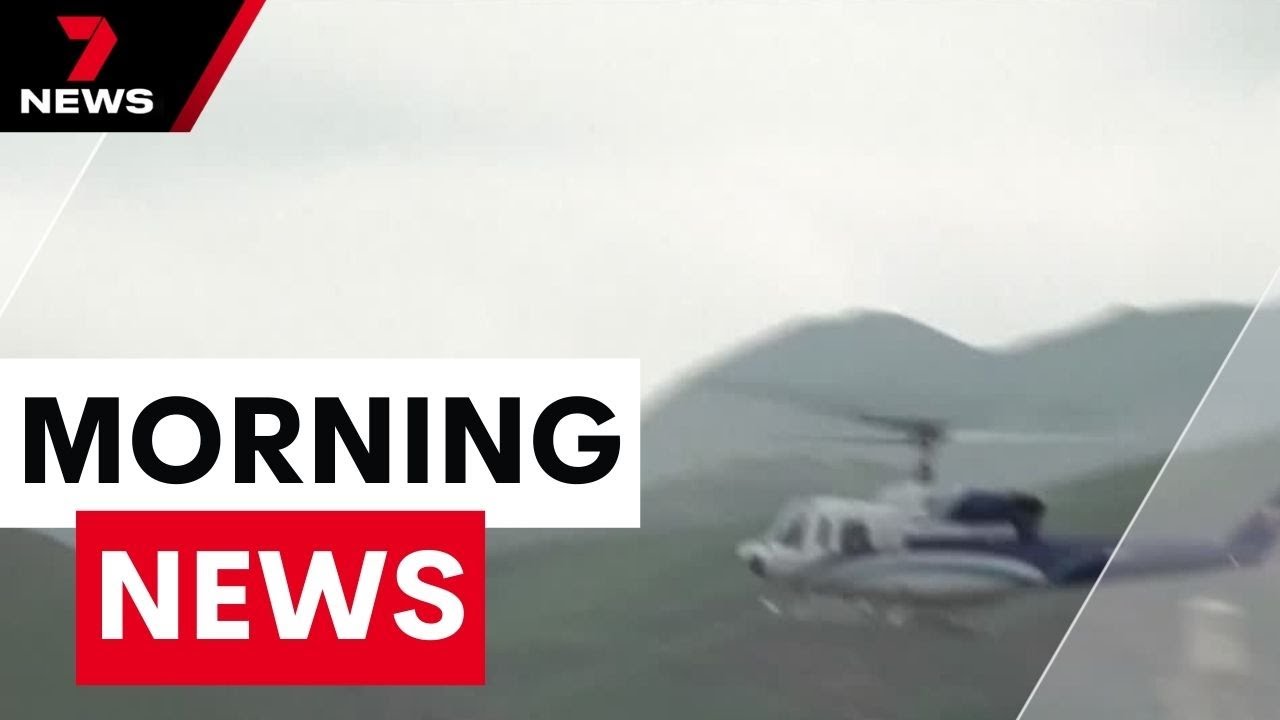 Iran helicopter crash: Contact made made with passenger and crew member