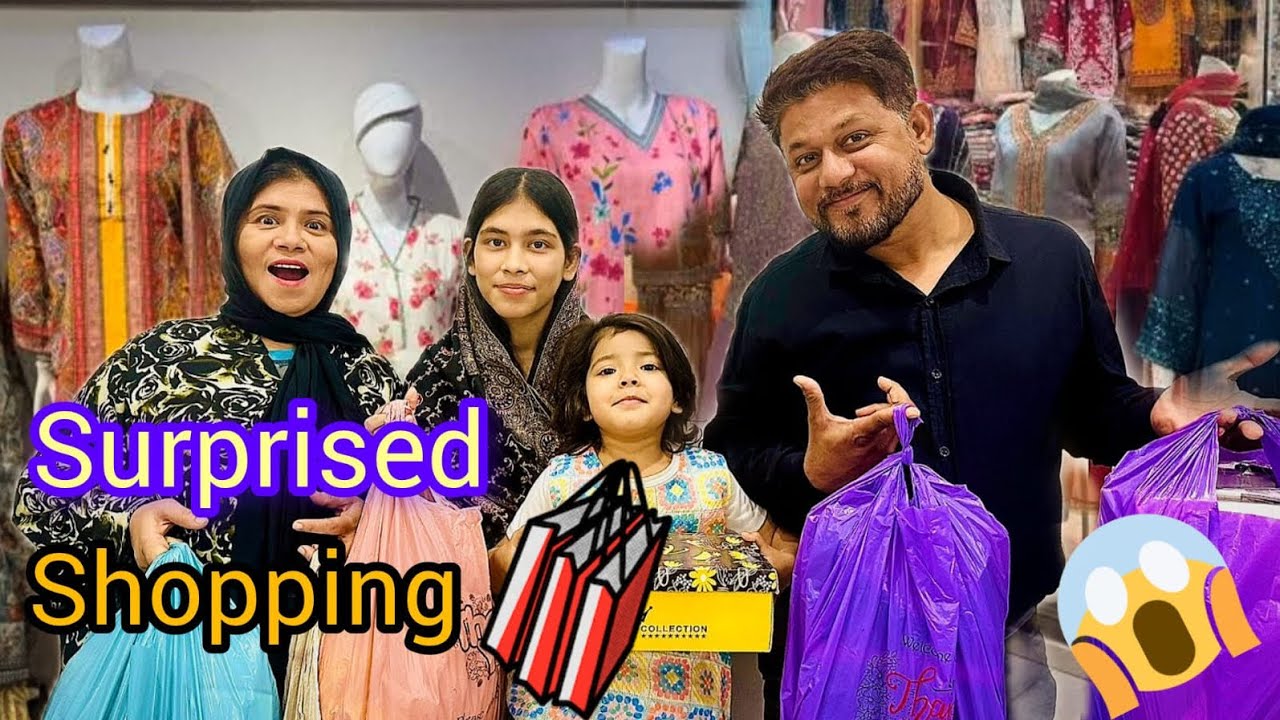 Shopping 🛒 karne gayi  pure family 🏡