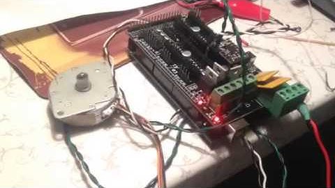 Ramps 1.4 and OKI step motor test