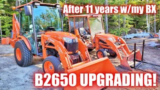 NEW TRACTOR! B2650 Upgrading: Stereo, heated seat, blower controls and more!!!!