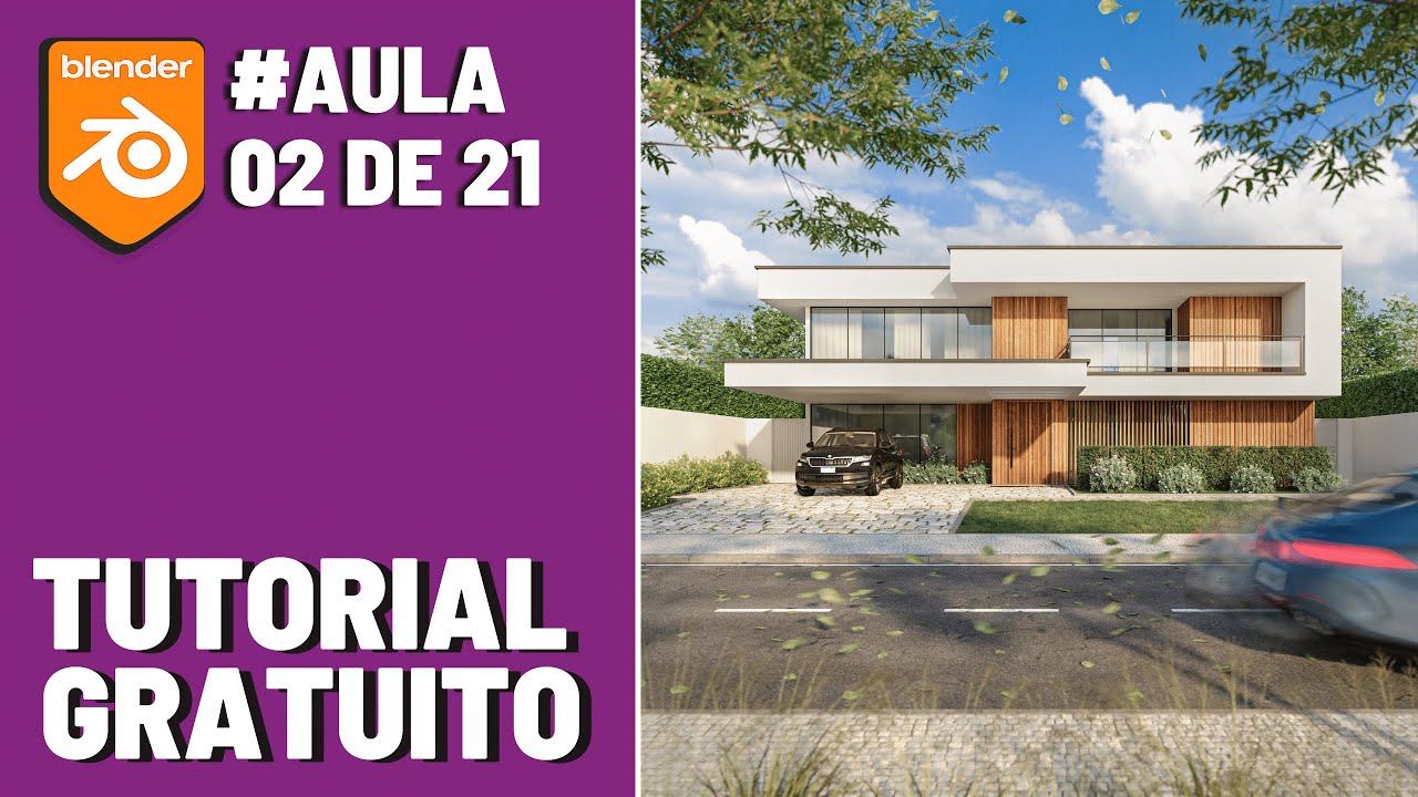 BLENDER TUTORIAL ARQUITETURA I Modelagem Parte 01 - Aula 02 de 21 - YouTube