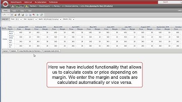 Budgeting in MicroStrategy Web