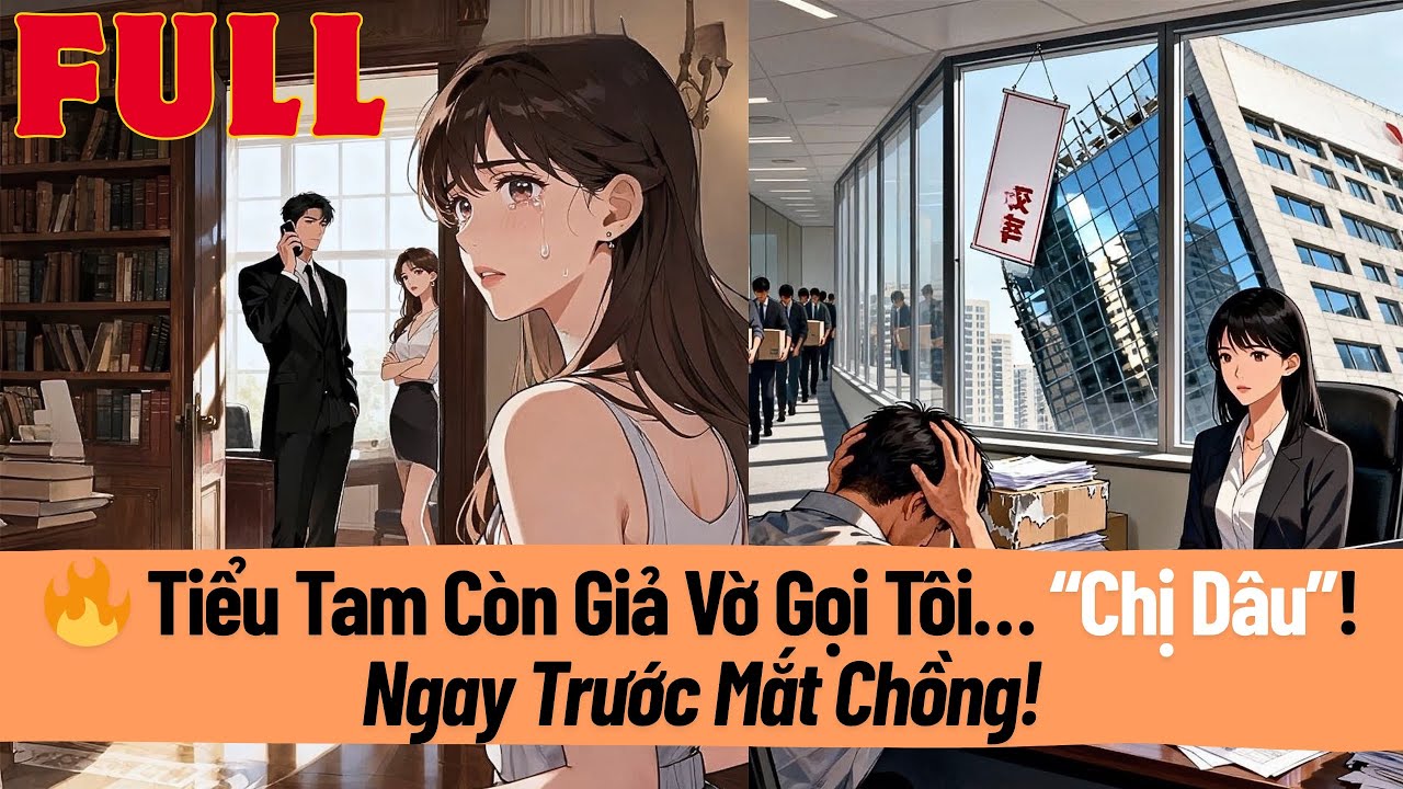 Trở Về Nước, Tôi Bắt Gặp Tiểu Tam Ngồi Trong Lòng Chồng. Còn Giả Vờ Gọi Tôi Là Chị Dâu! #truyenaudio