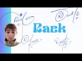 Reak name signature style with arooj