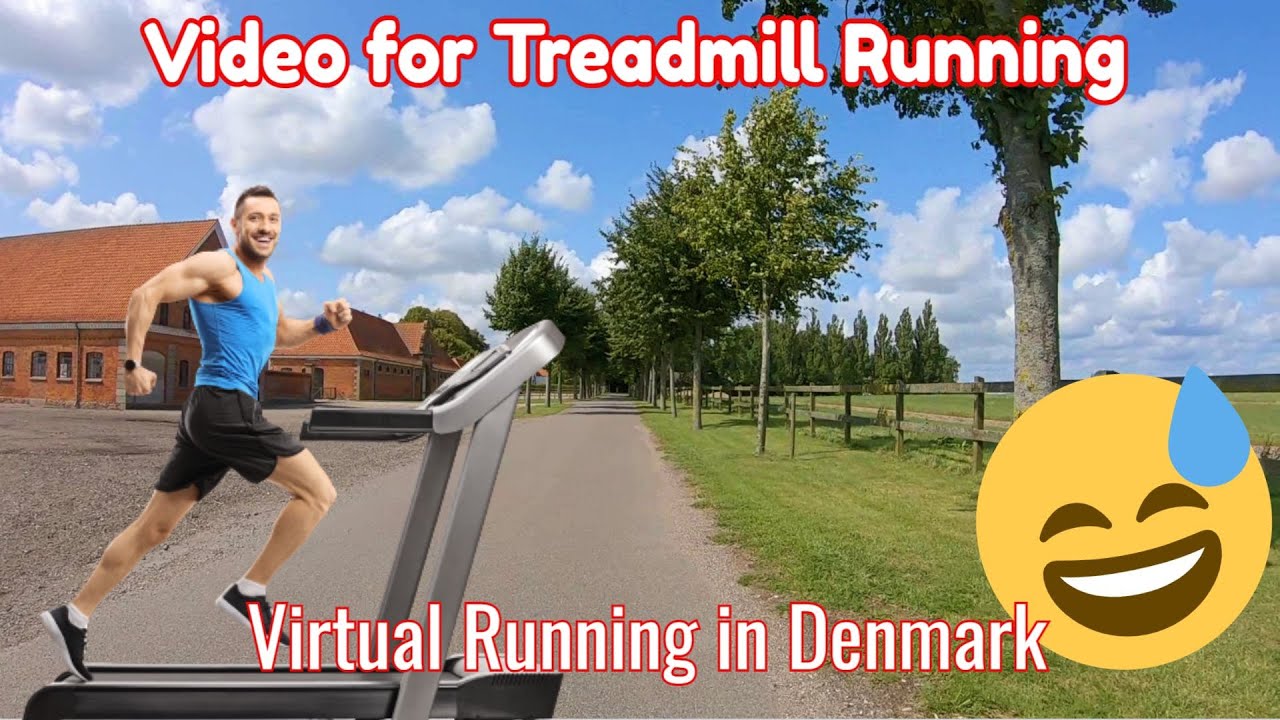 Virtual Running Video For Treadmill 👉 Søholt Barokhave to Engestofte kirke