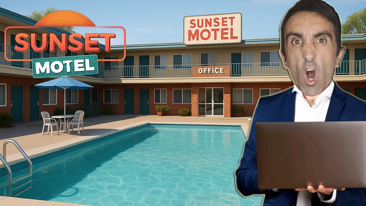 A PISCINA ESTÁ ABERTA! 🏊✨ | Sunset Motel