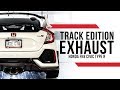 AWE Track Edition Exhaust for the Honda FK8 Civic Type R