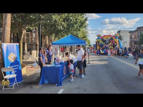 Hudson County hosts National Night Out to connect the community with law enforcement