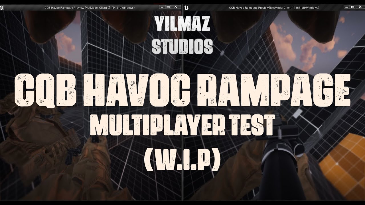 CQB Havoc Rampage - Multiplayer test (W.I.P.) - YouTube