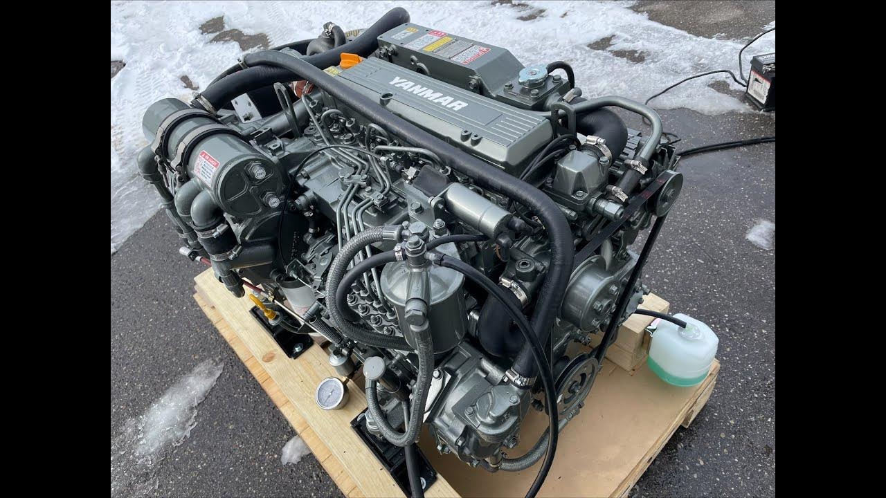 YANMAR 4LHA STP 240HP BalticMotors YouTube