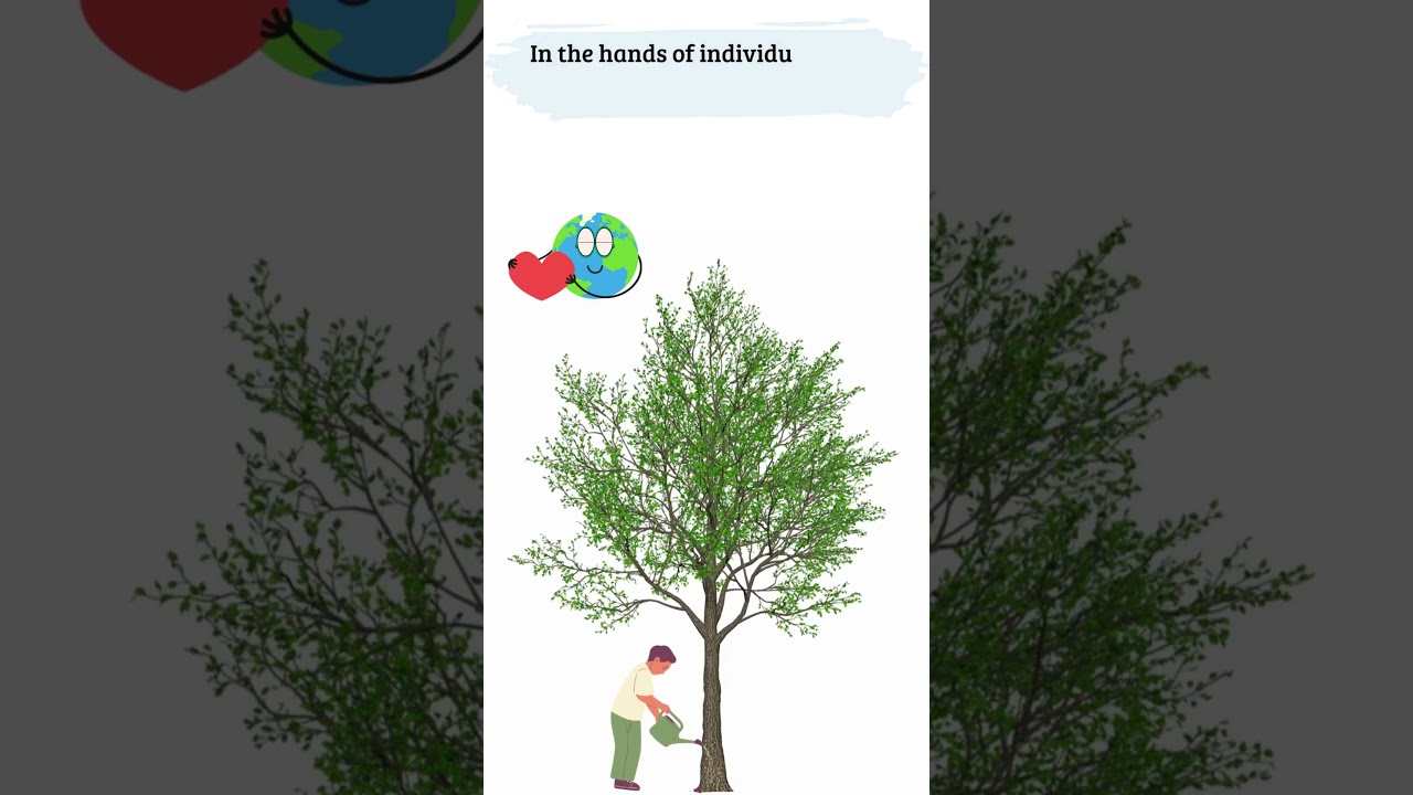 Small steps, mighty impact #animation #cartoon #climatechange #saveearth #naturelovers #shorts