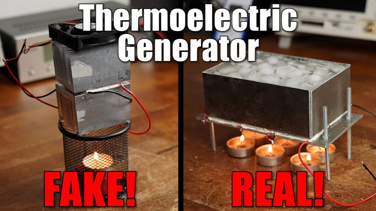 Exposing A Fake Thermoelectric Generator And Building A Real One!