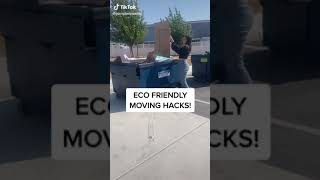 Ecofriendly Moving Hacks #Shorts