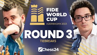 Fabiano, Anish, Wesley & More In FIDE World Cup Rd 3 Tiebreaks