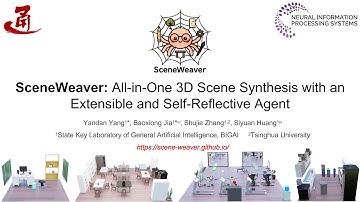 SceneWeaver: All-in-One 3D Scene Synthesis with an Extensible and Self-Reflective Agent (NIPS 2025)