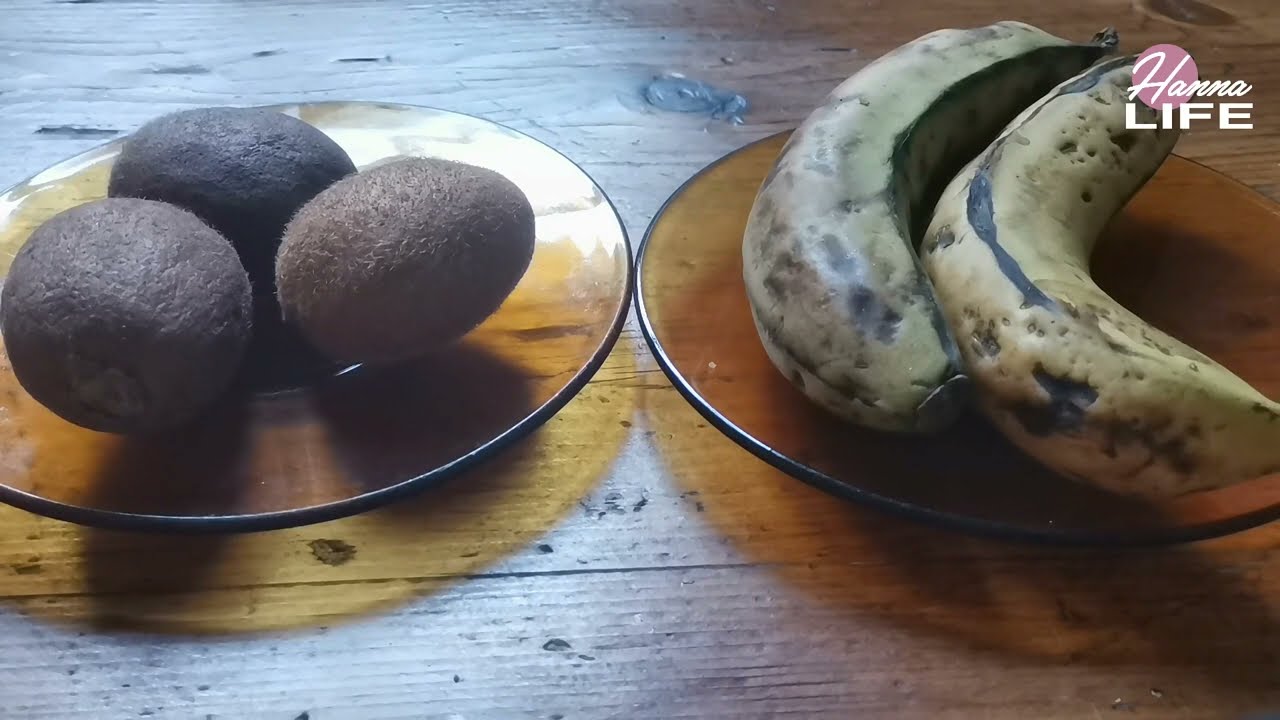 3assir banane mawz o kiwi (киви, банан и банановый сок без молока)