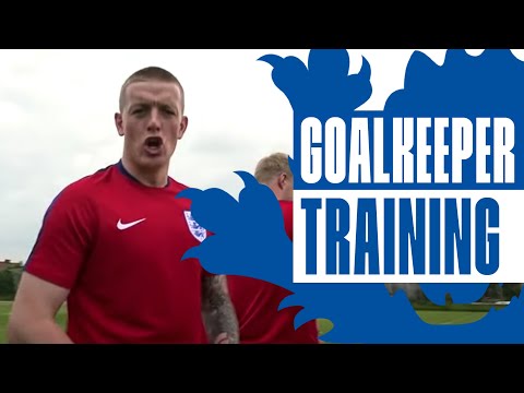 Football Tennis with England's U21 Goalkeepers | Inside Training