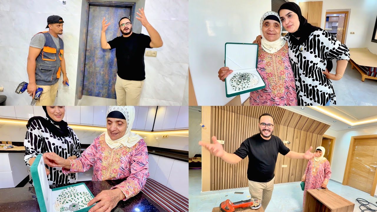 وأخيرا دارنا قربت تكمل 🔥 ولالة حادة فرحات بالهدية بزاف 🎁