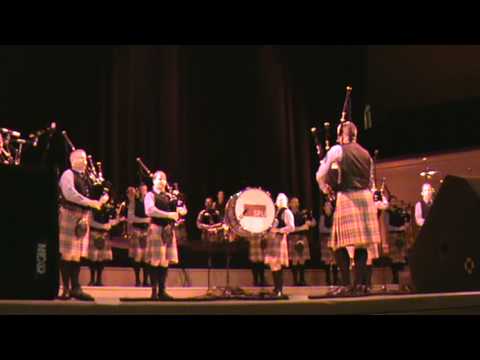 SFU Pipe Band Concert Scotland 2009 #1 'Beaches of...