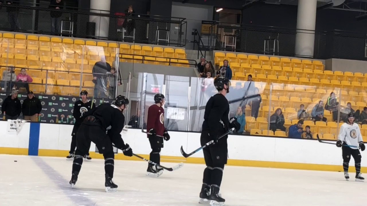 boston bruins practice