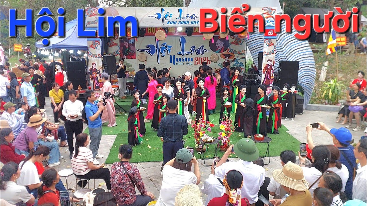 Biển Người Đi Trảy Hội Lim Tiên Du Bắc Ninh
