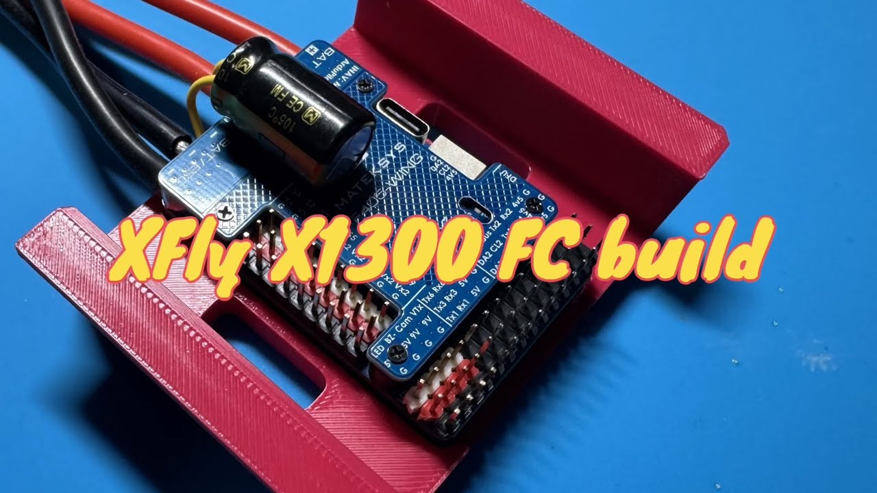 XFly X1300 FC build and Flash INAV firmware